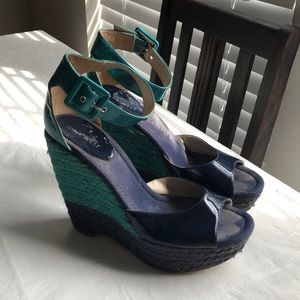 Nine West wedge sandals
